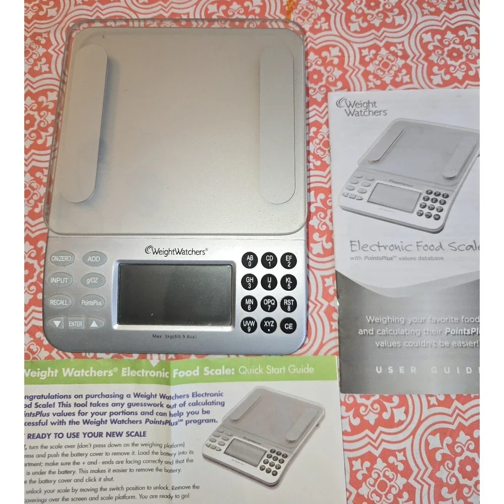 Weight Watchers Electronic Food Scale‎ with Points Plus Values
